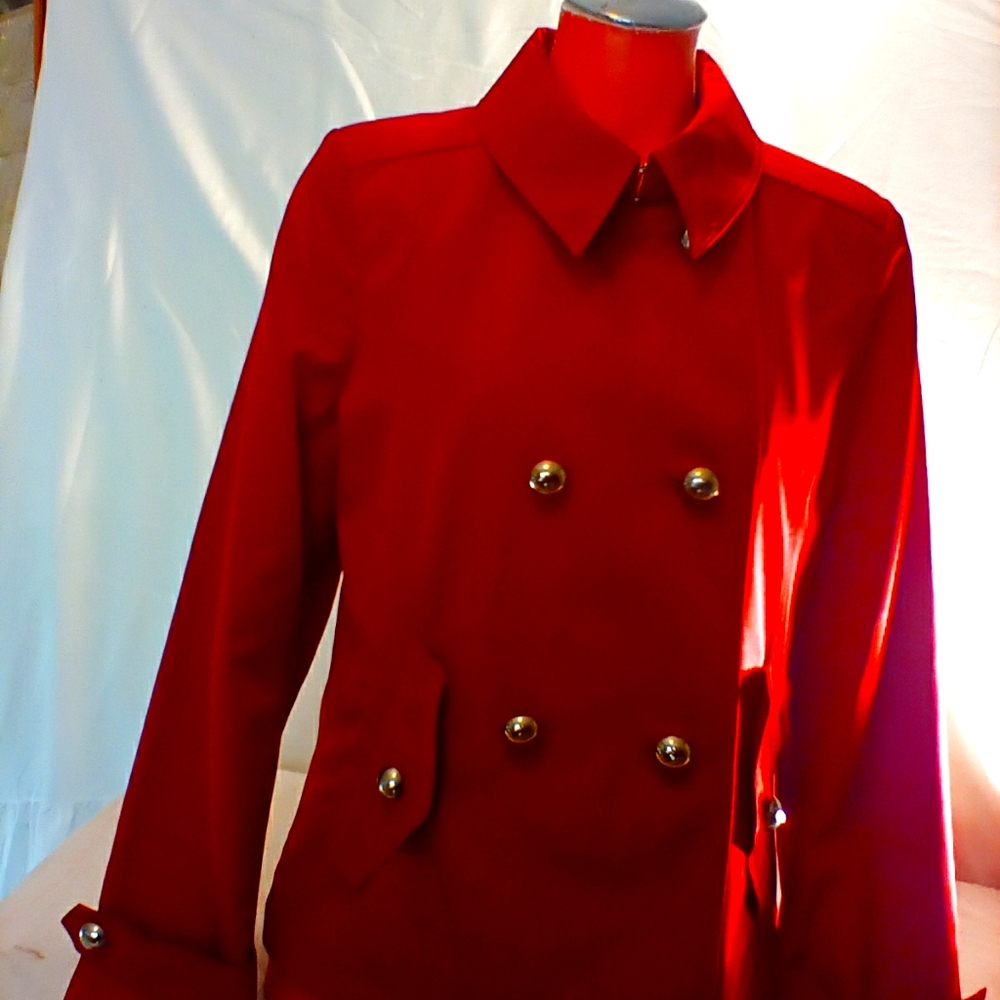 Red jacket 100% polyester